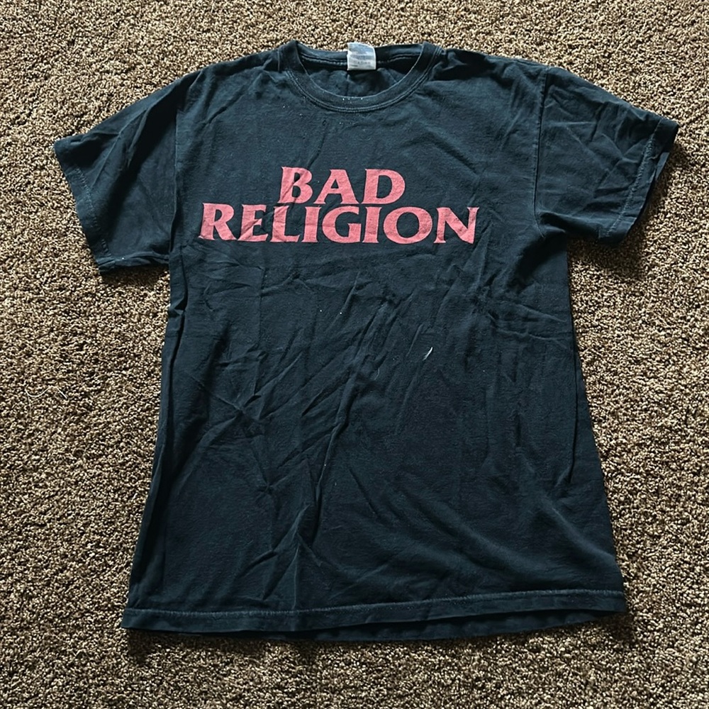 bad religion band tee